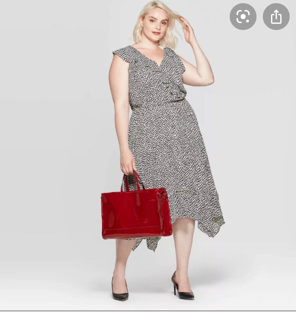 NEW Who What Wear animal print dress